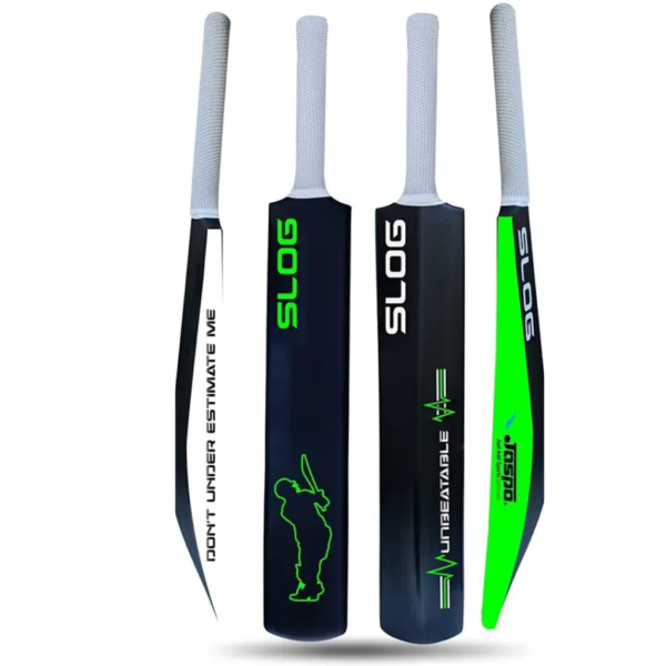 Jaspo Slog Heavy Duty (34 X 4.5 inches) ,Full Size Premium PVC/Plastic Cricket Bat